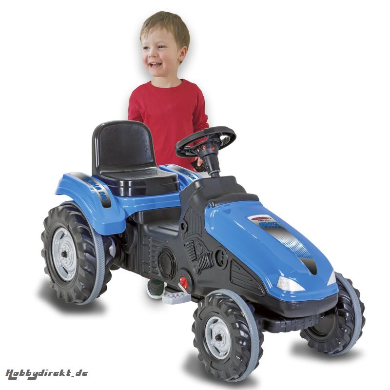 Trettraktor Big Wheel blau Jamara 460837