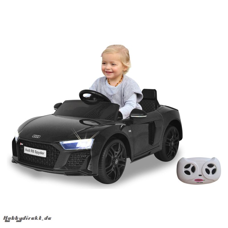 Ride-on Audi R8 Spyder V10 performance quattro schwarz 2,4GHz 12V Jamara 460888