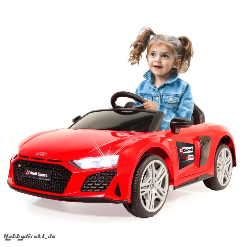 Ride-on Audi R8 Spyder rot 18V Einhell Power X-Change Jamara 460915