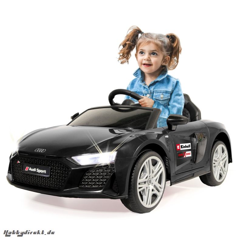 Ride-on Audi R8 Spyder schwarz 18V Einhell Power X-Change Jamara 460916