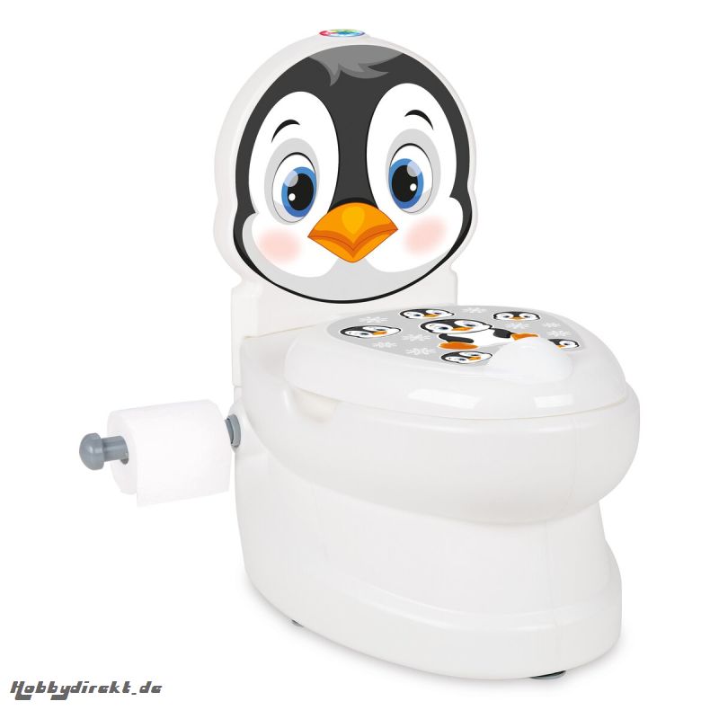 Meine kleine Toilette Pinguin mit SpÃ¼lsound und Toilettenpapierhalter Jamara 460960