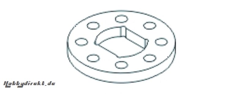 Bremsscheibe X3 GFK 27mm Jamara 504234