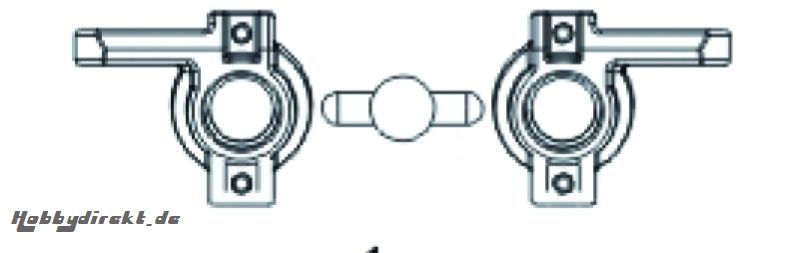 Achsschenkel X3 vorn Jamara 504257