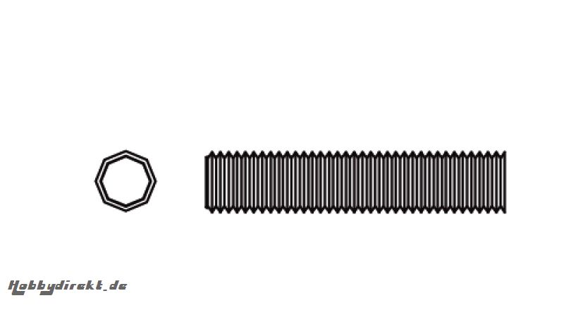 Madenschraube M3x10 Vo-Mj-Ti- Jamara 505059