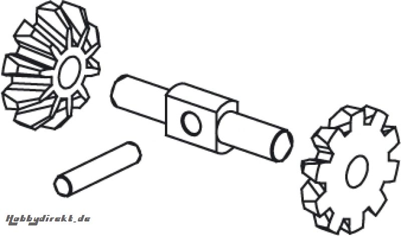 Kegelzahnrad A diff Vo-Mj-Ti- Jamara 505085