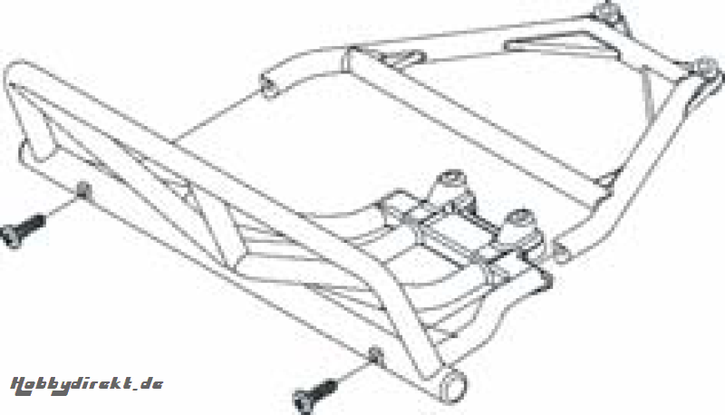 Rammschutz SR10 hinten Jamara 505122