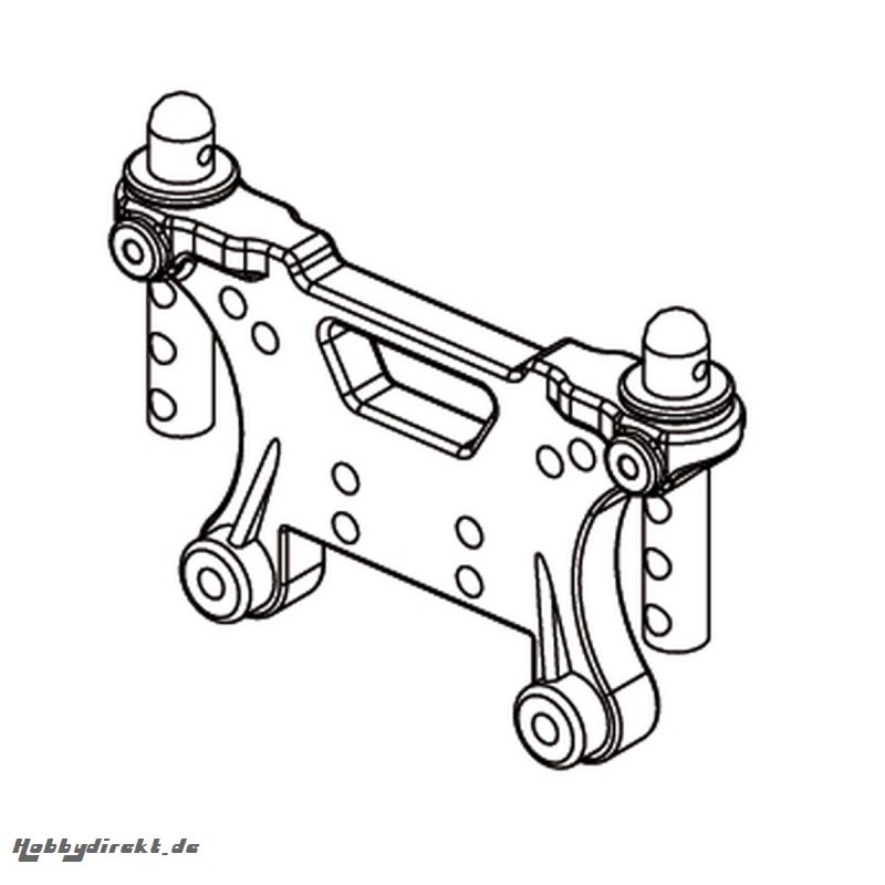Stoßdämpferhalter Namib vo+hi Jamara 505532