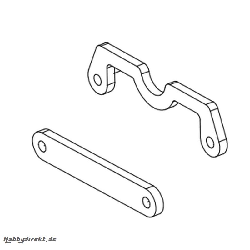 Querlenkerversteifung Skull/ Nightstorm/Crossmo hinten Jamara 506138