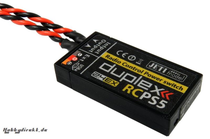 Jeti RC Powerswitch 5A JDEX-RCPS5