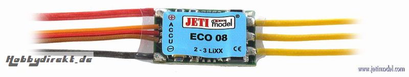 Jeti ECO 8A Brushless Controller JE-08