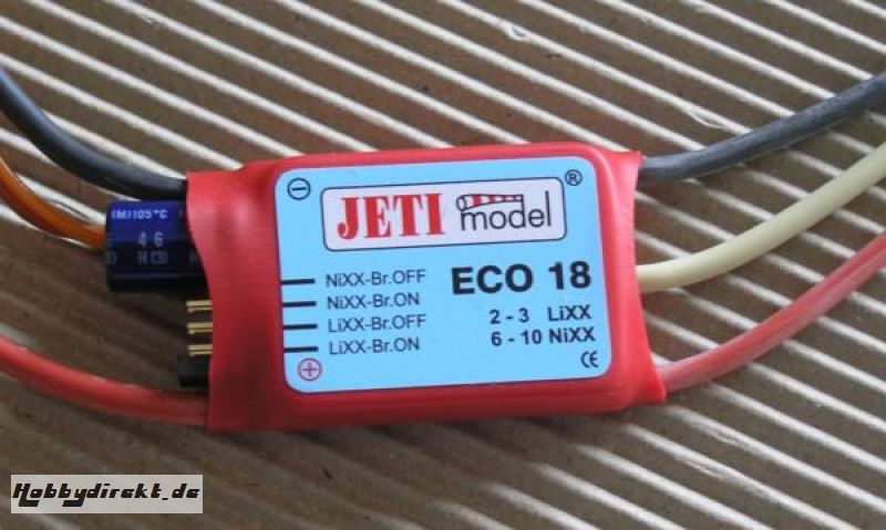 Jeti ECO 18A Brushless Controller JE-18