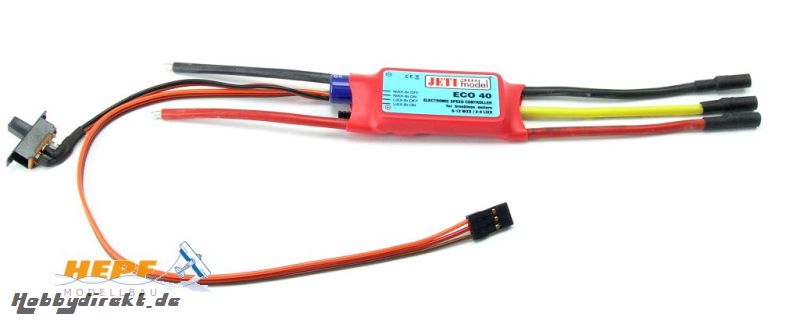 Jeti ECO 40A Brushless Controller JE-40