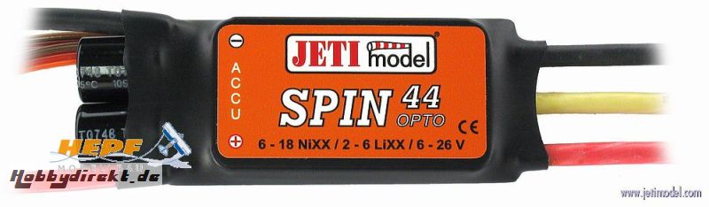 Jeti Spin 44 opto BL Controller SPIN44O