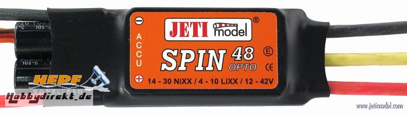 Jeti Spin 48 BL opto Controller SPIN48