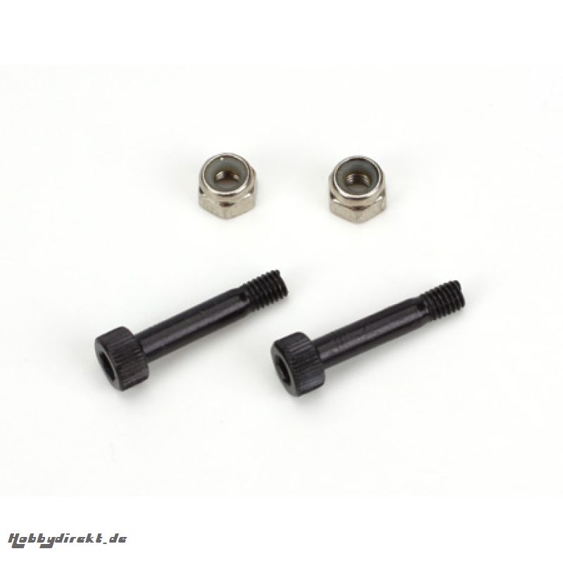 Main Rotor Blade Mounting Screw&Nut Set (2): B450 Horizon BLH1616