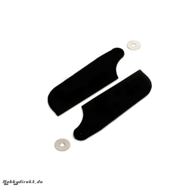 Tail Rotor Blade Set: Black: B450 3D/X Horizon BLH1671B