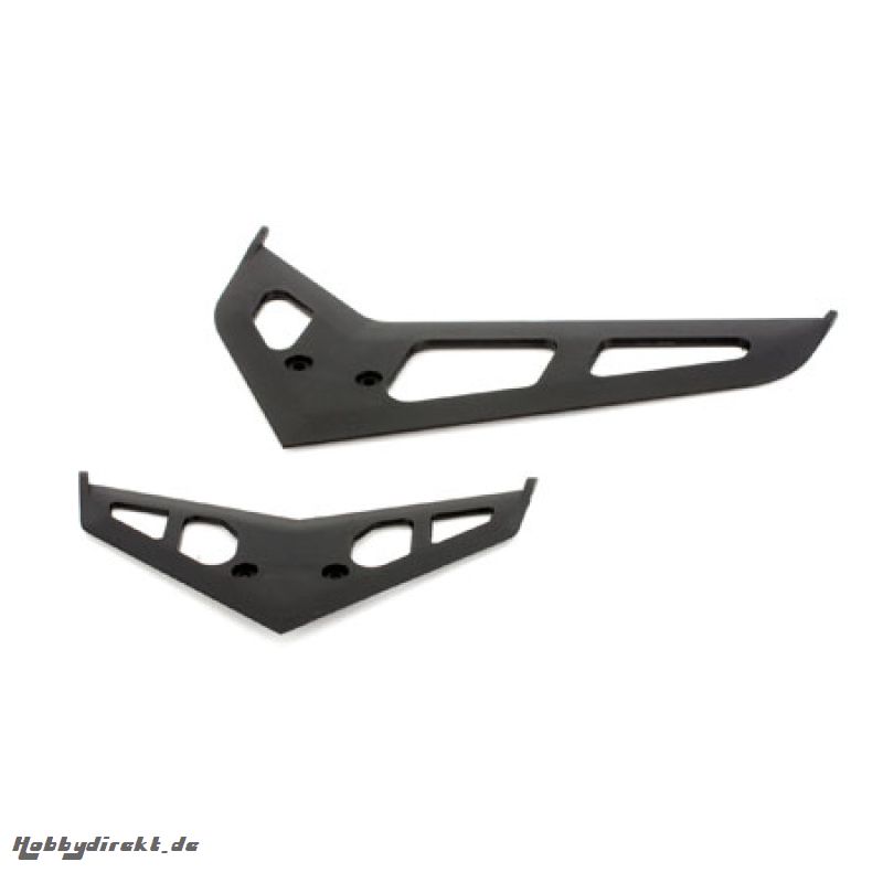 Stabilizer Fin Set, Black: B450 3D/X Horizon BLH1672B