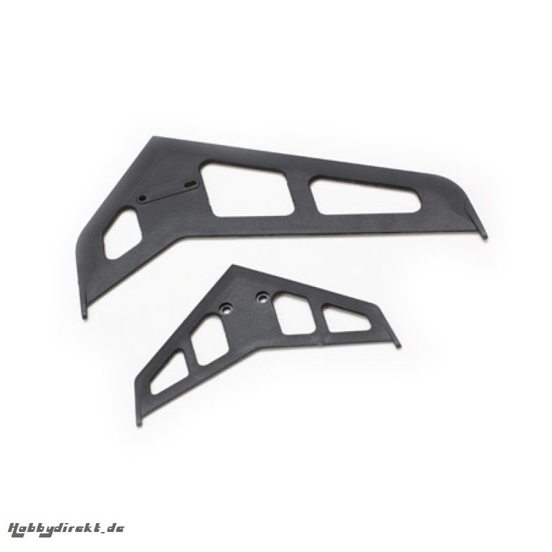 Stabilizer Fin Set Black: B500 3D/X Horizon BLH1872B