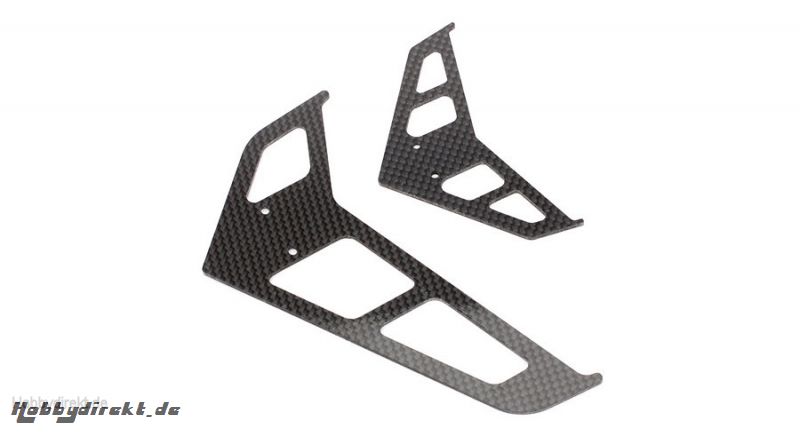 Carbon Fiber Fin Set: B500 3D/X Horizon BLH1872C