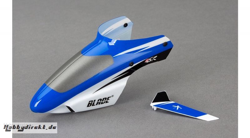 Complete Blue Canopy with/ Vertical Fin: BMSR Horizon BLH3018