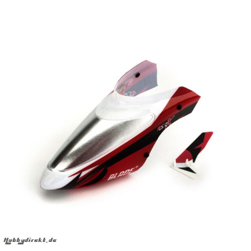 Complete Red Canopy w/ Vertical Fin: MSRX Horizon BLH3218R