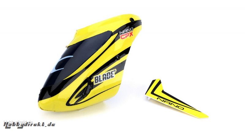 Complete Yellow Canopy w/Vertical Fin: nCP X Horizon BLH3318