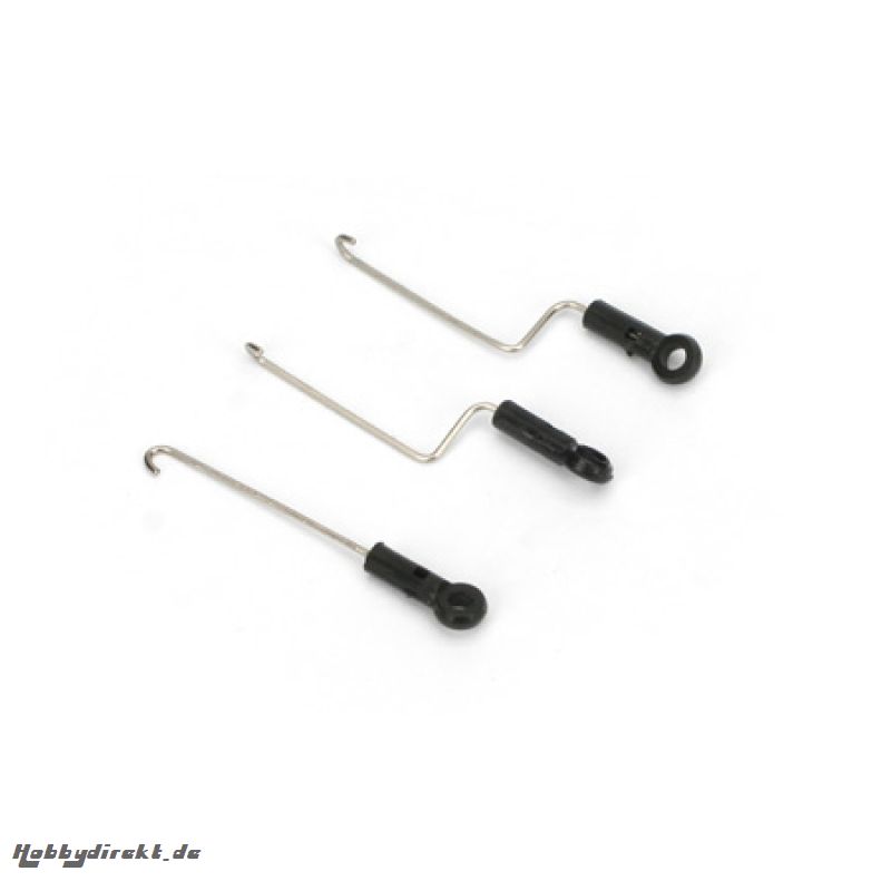 Servo Pushrod Set with ball link: 3pcs Horizon BLH3508