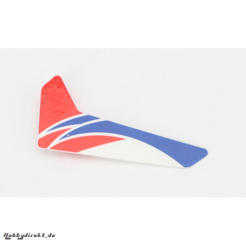 Red Vertical Fin with Decal: mCP X Horizon BLH3520R