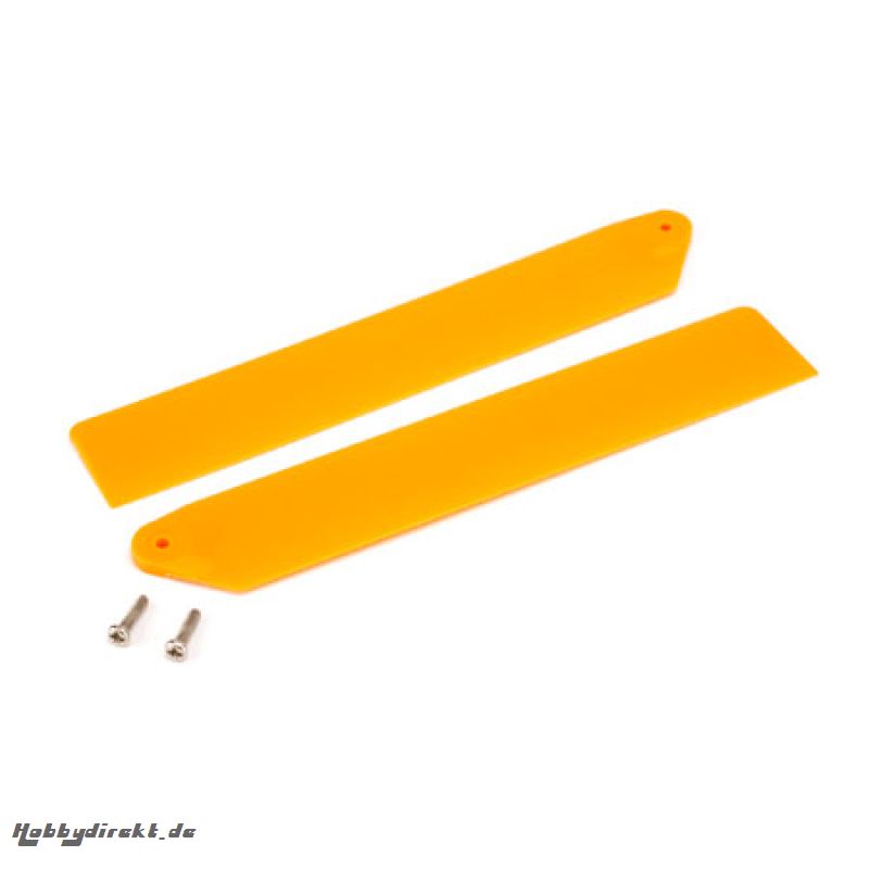 Hi-Performance Main Rotor Blade Set Orange: mCP X Horizon BLH3610OR