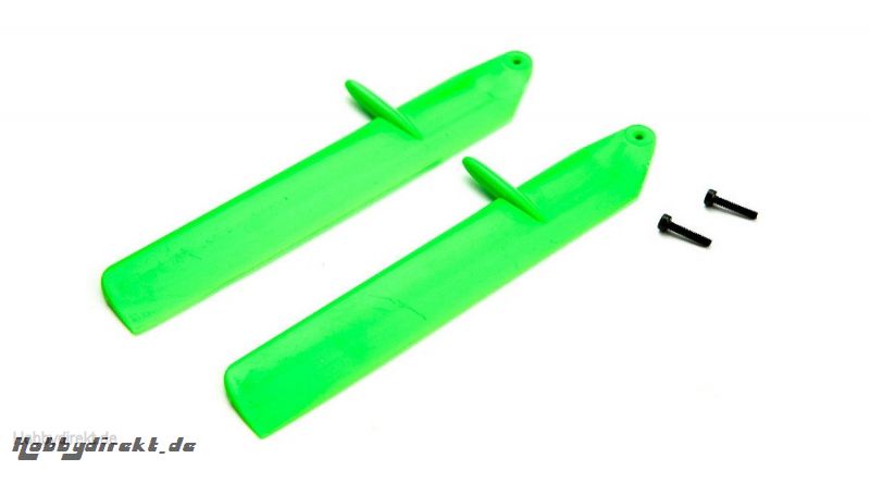 Green Fast Flight Main Blade Set: mCP X BL Horizon BLH3907GR