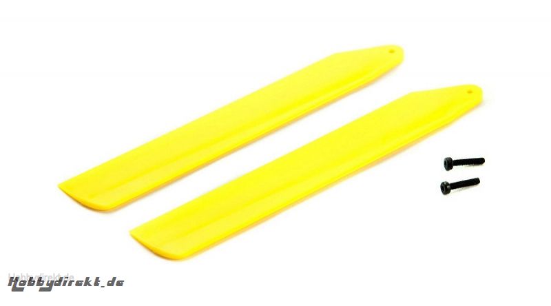 Yellow Hi-Performance Main Blade Set: mCP X BL Horizon BLH3908YE