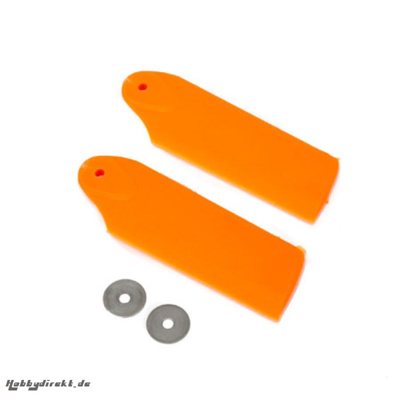 Tail Rotor Blade Set  Orange: 300 X Horizon BLH4537OR