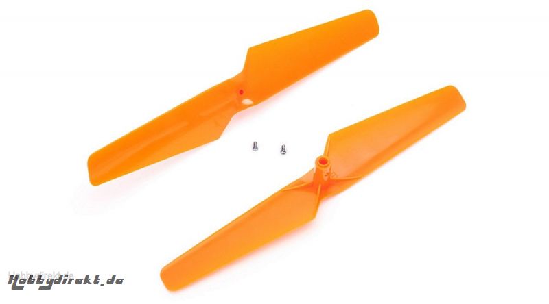 Blade 180 QX HD: Propeller rd,  Orange (2) Horizon BLH7405