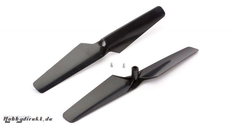 Blade 180 QX HD: Propeller ld,  schwarz (2) Horizon BLH7406