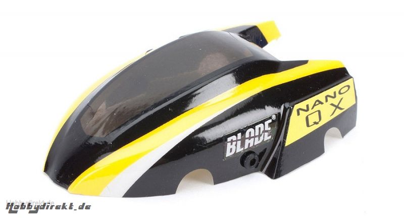 Blade Nano QX:  Kabinenhaube  Gelb Horizon BLH7614A