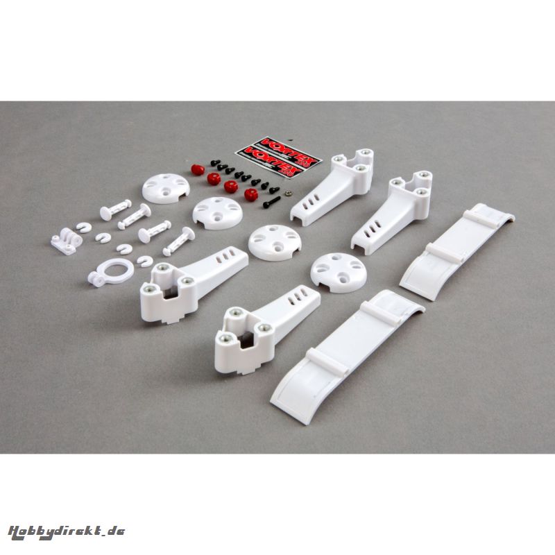 Plastic Kit, White: Vortex Pro Horizon BLH9212