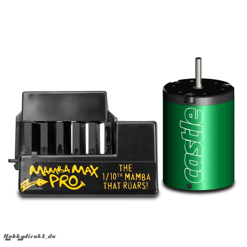 Castle MAMBA MAX PRO 1:10 25V ESC mit 1406-5700 Motor Horizon CSE010006607