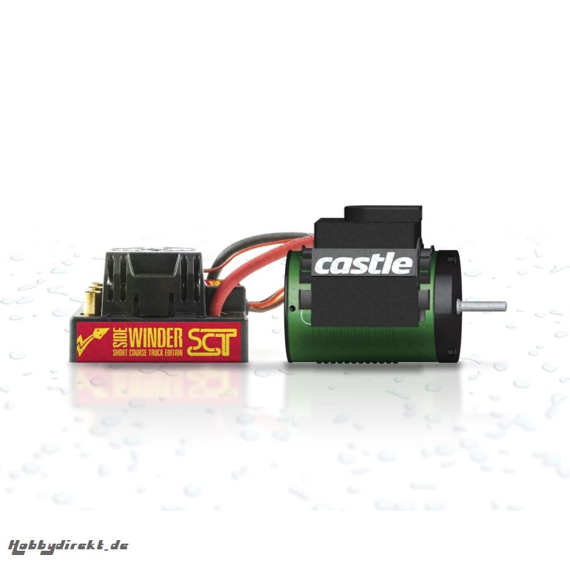 Castle Sidewinder Combo SCT mit 1410-3800 Motor Horizon CSE010012300