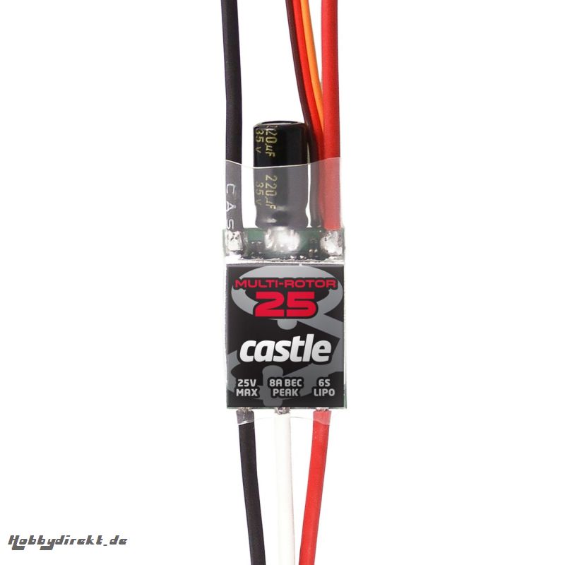 Castle Multicopter 25 Pack, mit BEC  Regler Horizon CSE010013600