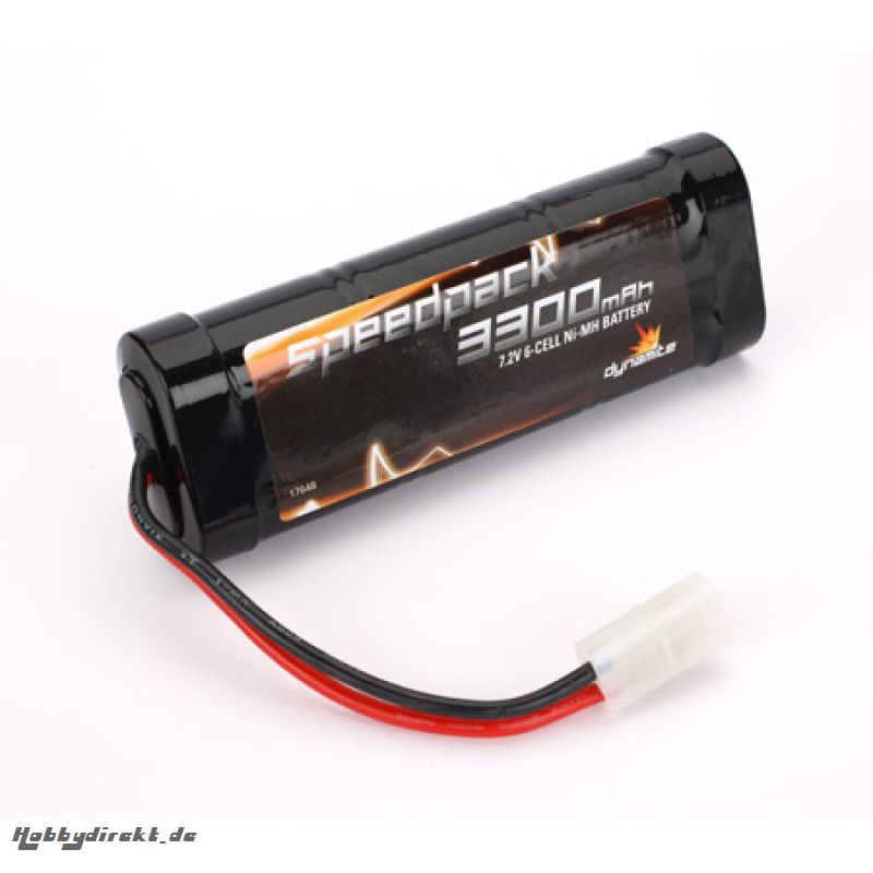 Dynamite Speedpack 6-Zellen 3300mAh Flat-NiMH-Akku Horizon DYN1070