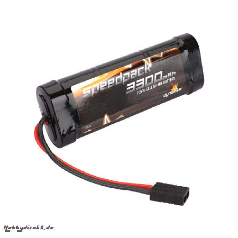 Dynamite Speedpack 6-Zellen 3300mAh Flat-NiMH-Akku m. TRA-Anschluss Horizon DYN1070T