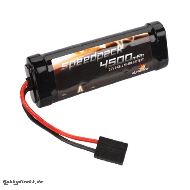 Speed Pack 4500mAh NiMH 6 Cell Flat with TRA Horizon DYN1080T