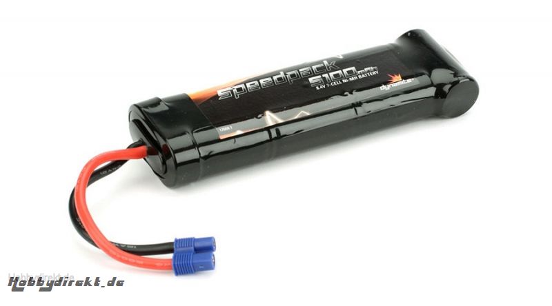 Dynamite Speedpack 7-Zellen 5100mAh Flat-NiMH-Akku m. EC3-Anschluss Horizon DYN1092EC