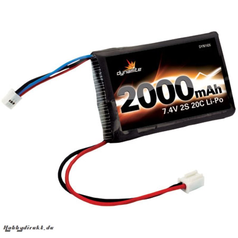 7.4V 2000mAh 2S 20C LiPo:MiniT Horizon DYN1426