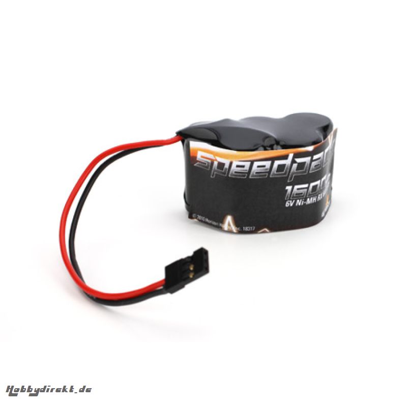 6V 1600mAh NiMH Receiver Pack. 3+2 Hump Horizon DYN1453