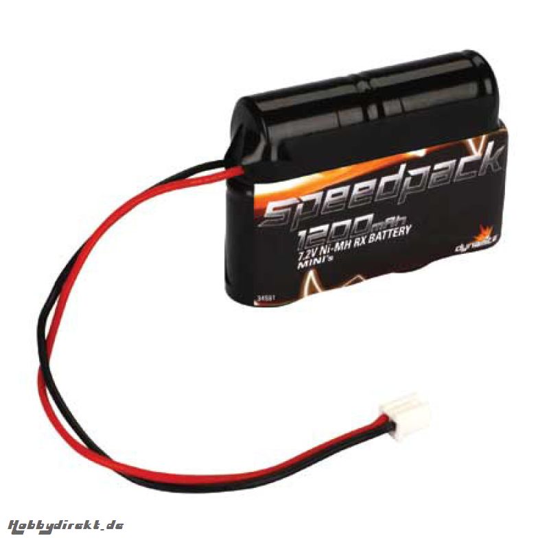 7.2V 1200mAh NiMH Battery: Minis Horizon DYN1455