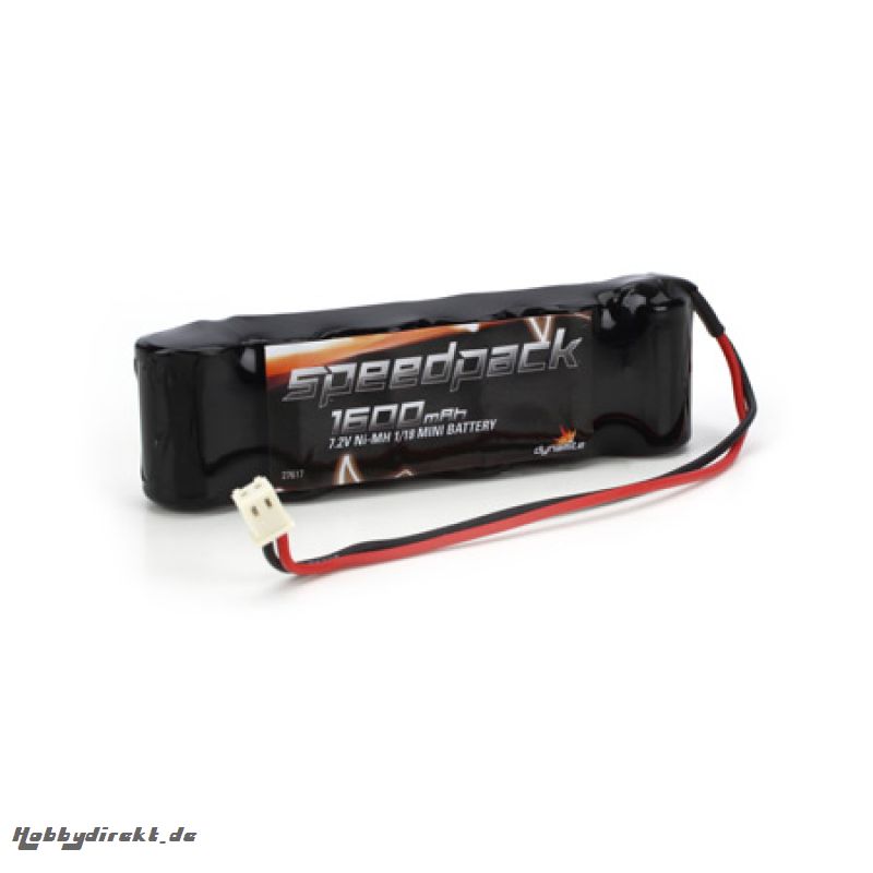 Dynamite 7,2V 1600mAh NiMH-Akku: 18-T/18MT/18B/18R Horizon DYN1457