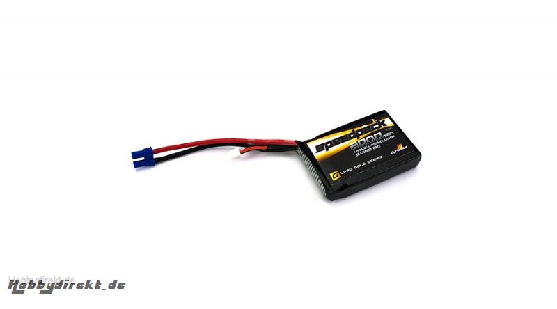 7.4V 2000mAh 2S 30C LiPo w/EC3: Minis Horizon DYN1475