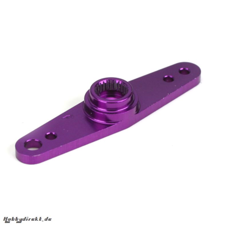 Machined Alum Servo Arm: Fut Purple Horizon DYN2541