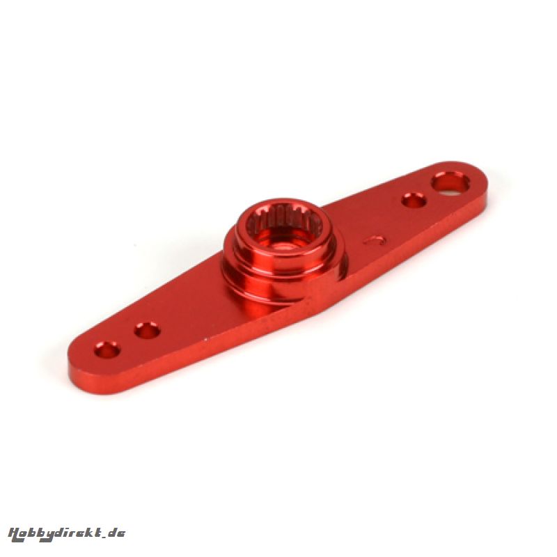 Machined Alum Servo Arm: J/A Red Horizon DYN2544